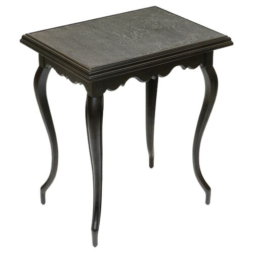 Slate Side Table, Black 1 Slate Side Table, Black