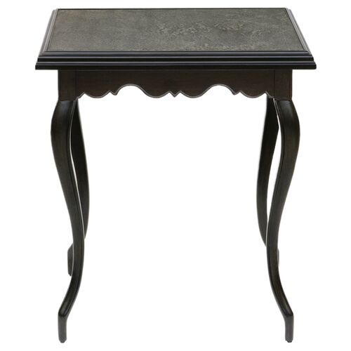 Slate Side Table, Black 2 Slate Side Table, Black
