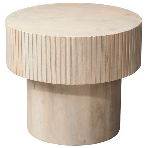 Notch Round Side Table 1 Notch Round Side Table
