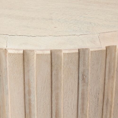 Notch Round Side Table 3 Notch Round Side Table