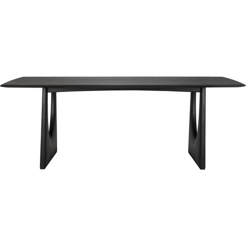 Geometric Dining Table, Black 4 Geometric Dining Table, Black