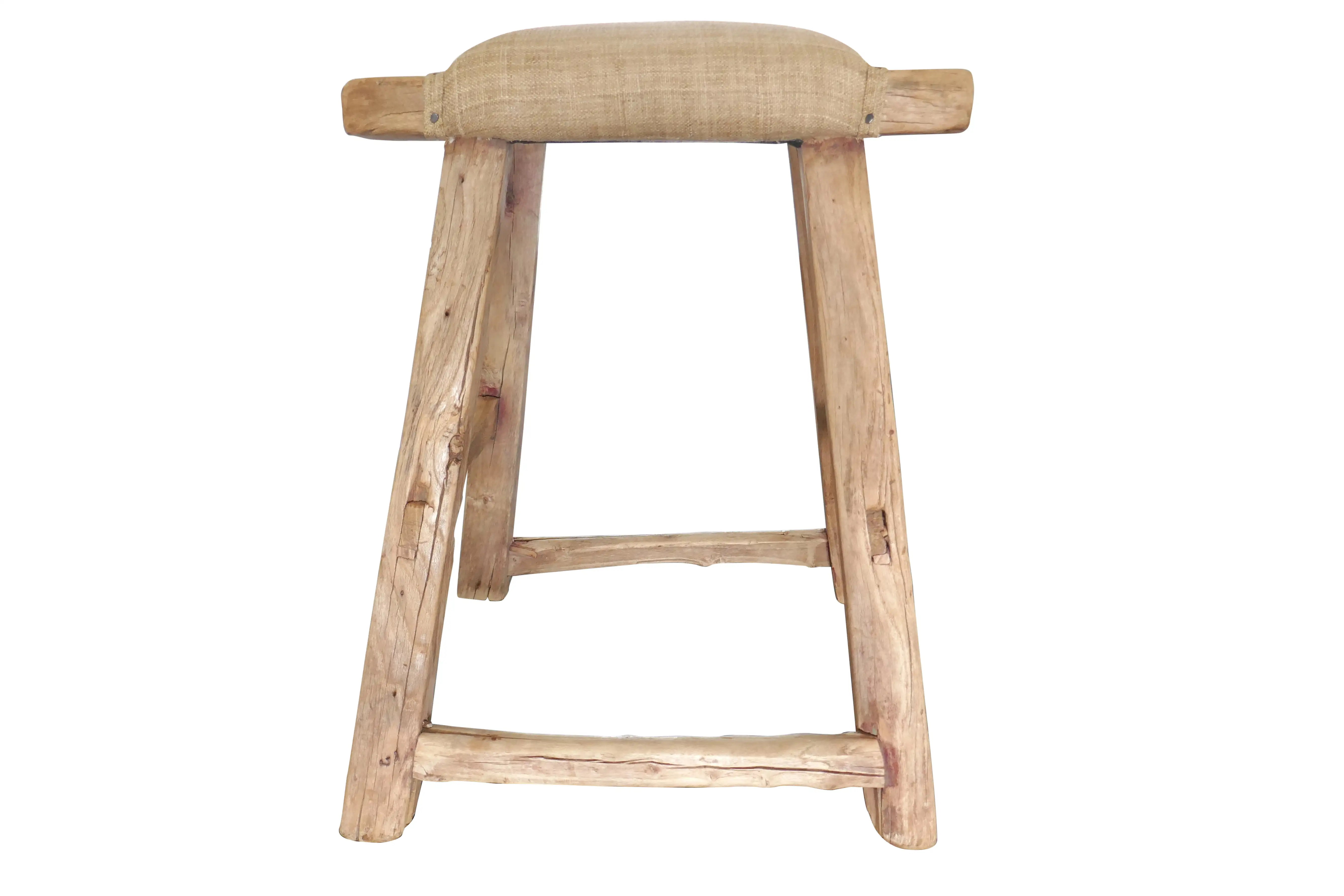 Shandong Stool with Camel Hemp 1 Shandong Stool with Camel Hemp