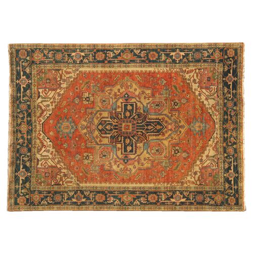 Serapi Rug, Red/Black 1 Serapi Rug, Red/Black