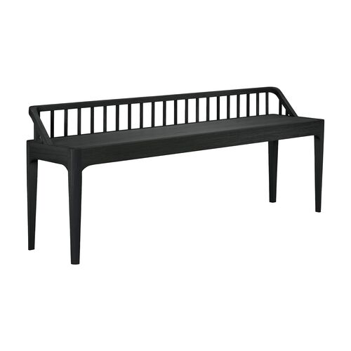 Spindle Bench, Oak 1 Spindle Bench, Oak