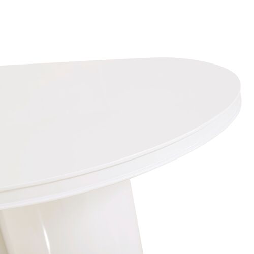 Dareth Lacquer Oval Dining Table 7 Dareth Lacquer Oval Dining Table