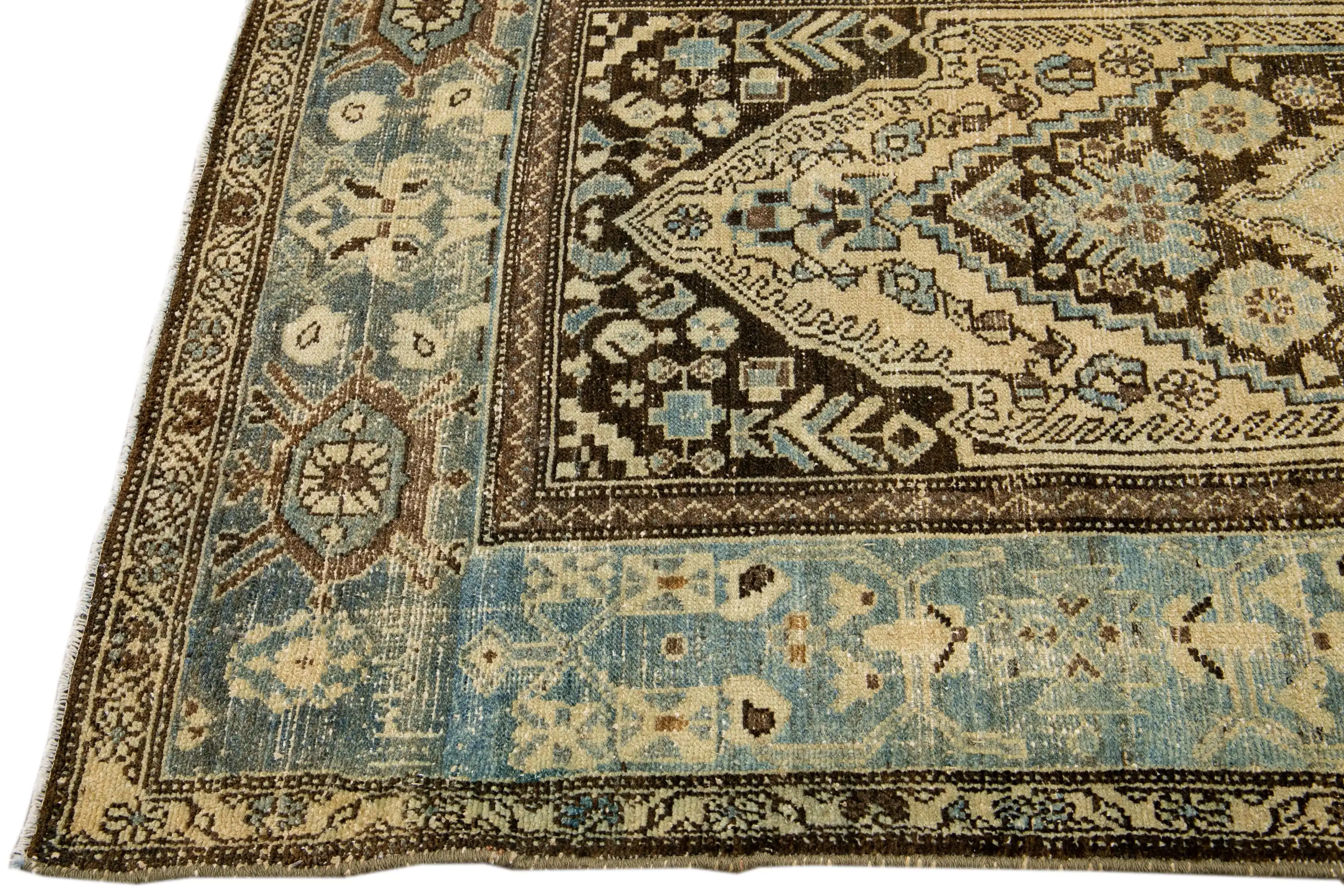Antique Persian Malayer Runner Rug 3 Antique Persian Malayer Runner Rug