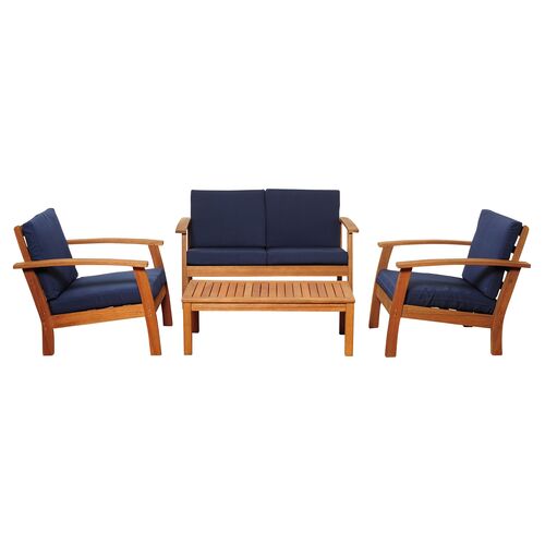 Mitt Eucalyptus 4-Pc Conversation Set 1 Mitt Eucalyptus 4-Pc Conversation Set