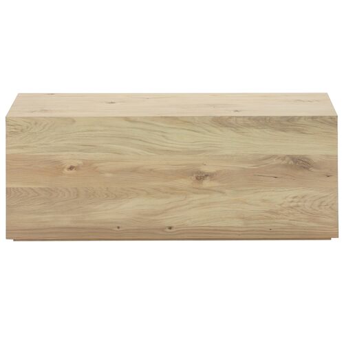 Birch Rectangular Coffee Table, Vintage Oak 2 Birch Rectangular Coffee Table, Vintage Oak