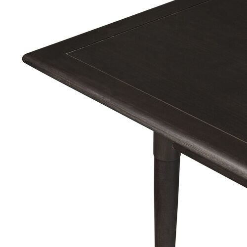 Siena Extension Dining Table, Black Mango 4 Siena Extension Dining Table, Black Mango