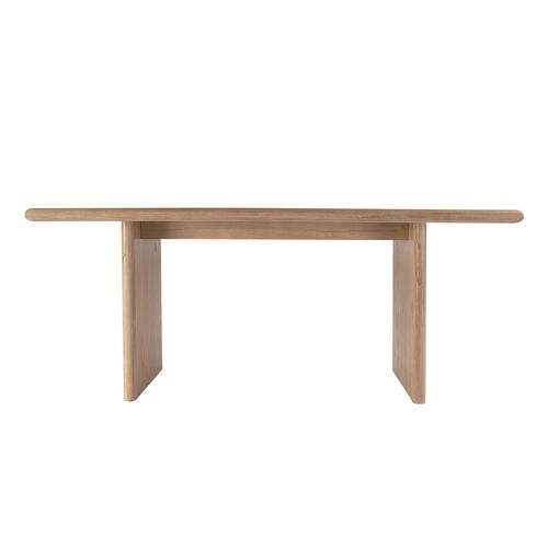 Jade Wood Panel Dining Table 4 Jade Wood Panel Dining Table