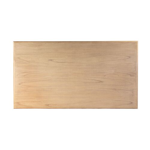 Jade Wood Panel Dining Table 6 Jade Wood Panel Dining Table