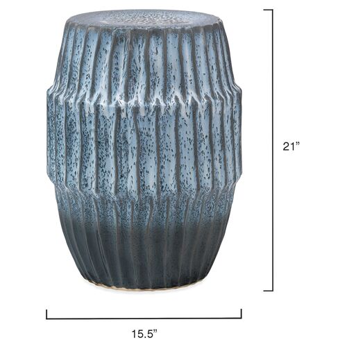 Algae Ceramic Side Table, Blue Ombr¨¦ 3 Algae Ceramic Side Table, Blue Ombr¨¦