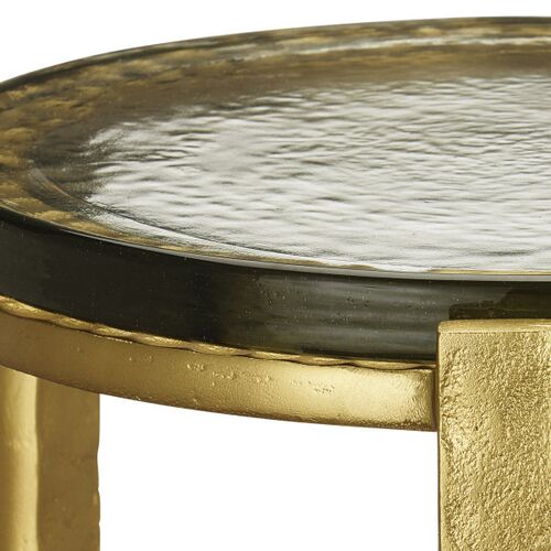 Acea Cast Glass Drinks Table 2 Acea Cast Glass Drinks Table