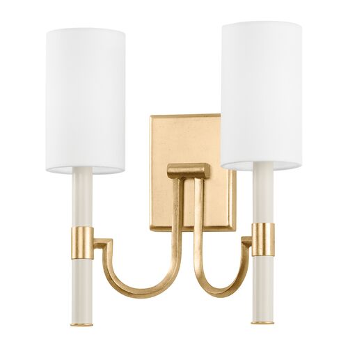 Gustine 2-Light Wall Sconce 1 Gustine 2-Light Wall Sconce