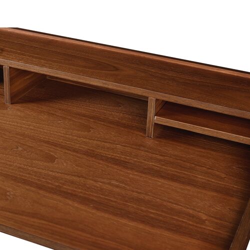 Reginald Desk, Walnut 4 Reginald Desk, Walnut