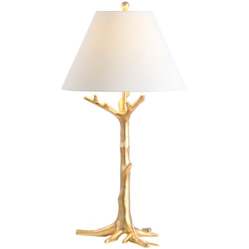 Willow Table Lamp, Gold leaf 3 Willow Table Lamp, Gold leaf