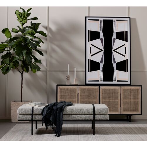 Michaela Cane Sideboard, Black Mango 12 Michaela Cane Sideboard, Black Mango