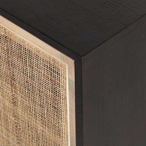 Michaela Cane Sideboard, Black Mango 7 Michaela Cane Sideboard, Black Mango
