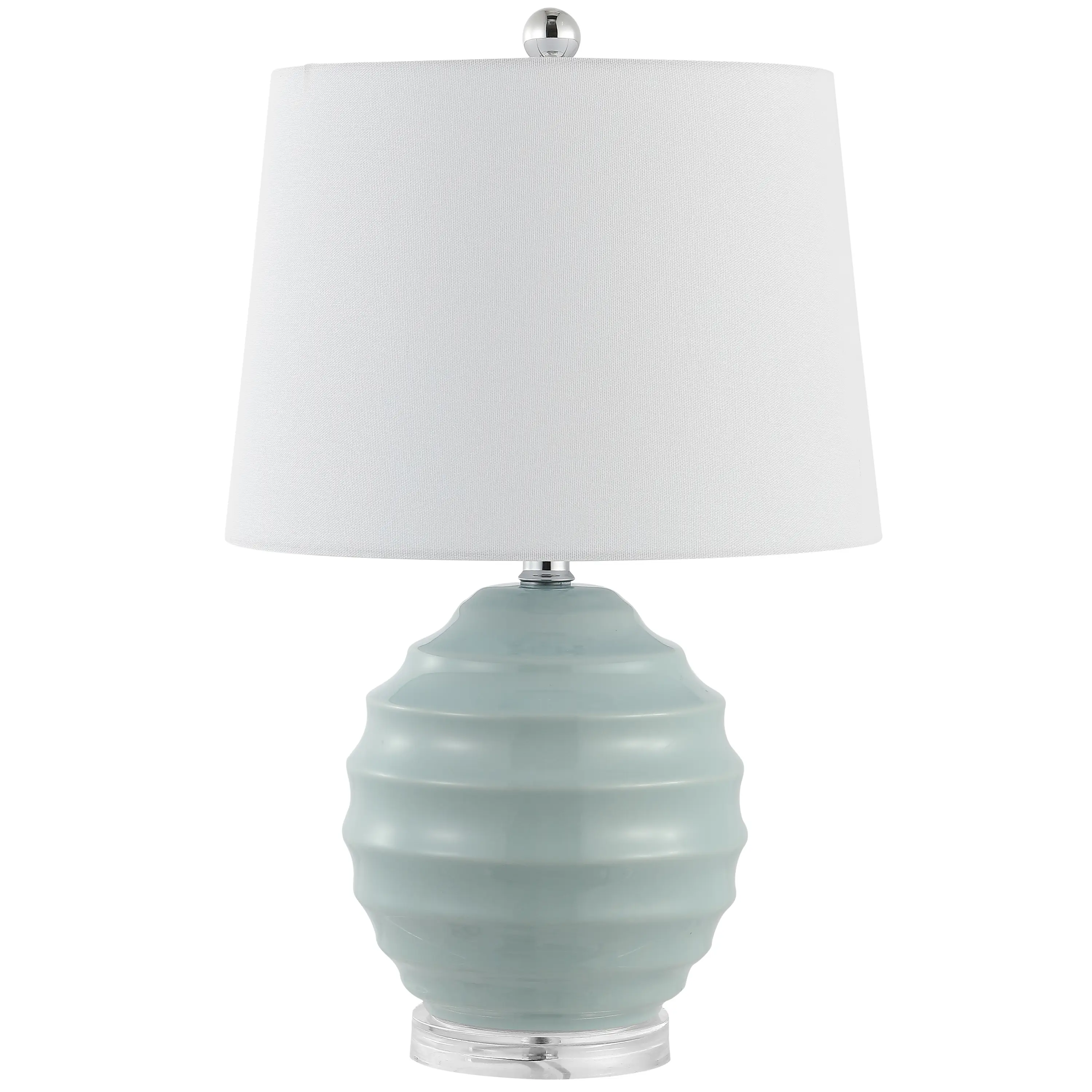 S/2 Wendy Table Lamps, Robins Egg Blue 4 S/2 Wendy Table Lamps, Robins Egg Blue