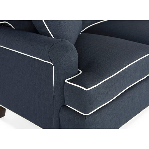 Kate Sofa, Navy Crypton 5 Kate Sofa, Navy Crypton
