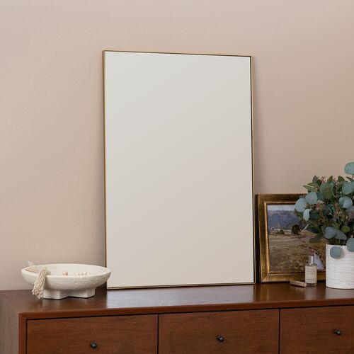 Carson Wall Mirror, Gold 2 Carson Wall Mirror, Gold