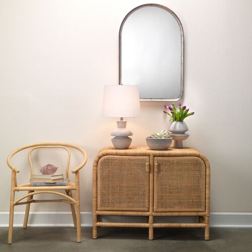 Arch Wall Mirror, Silver Leaf 5 Arch Wall Mirror, Silver Leaf