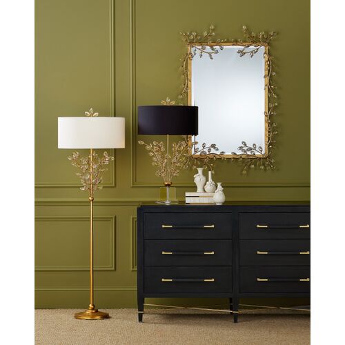 Forget Me Not Crystal Rectangular Wall Mirror 6 Forget Me Not Crystal Rectangular Wall Mirror