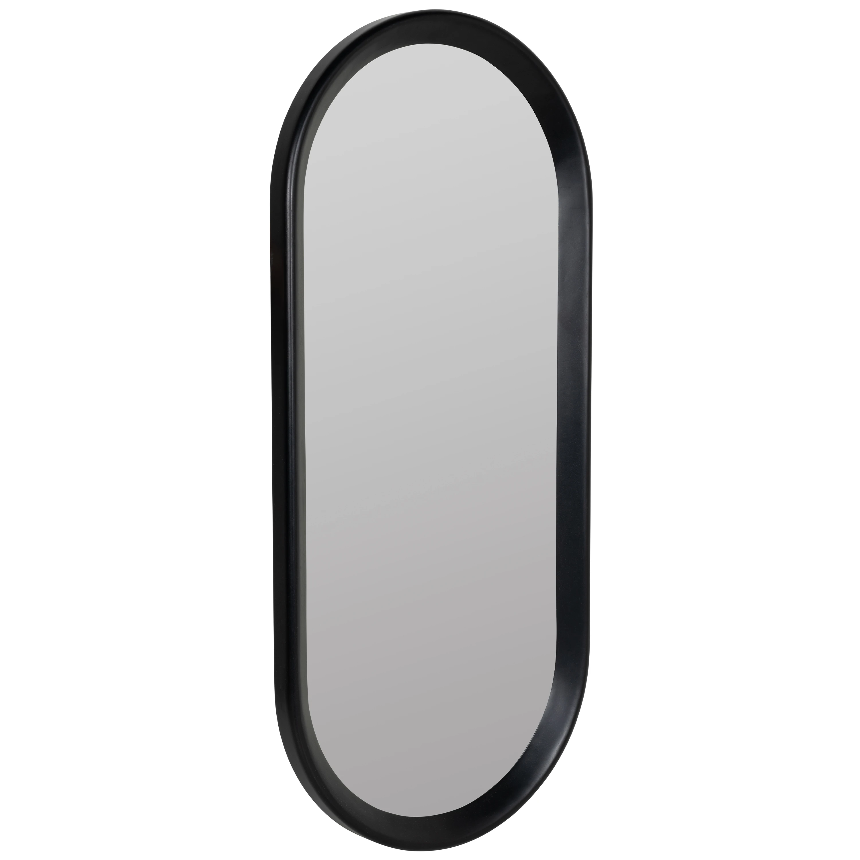 Marcia Oval Wall Mirror, Black 3 Marcia Oval Wall Mirror, Black
