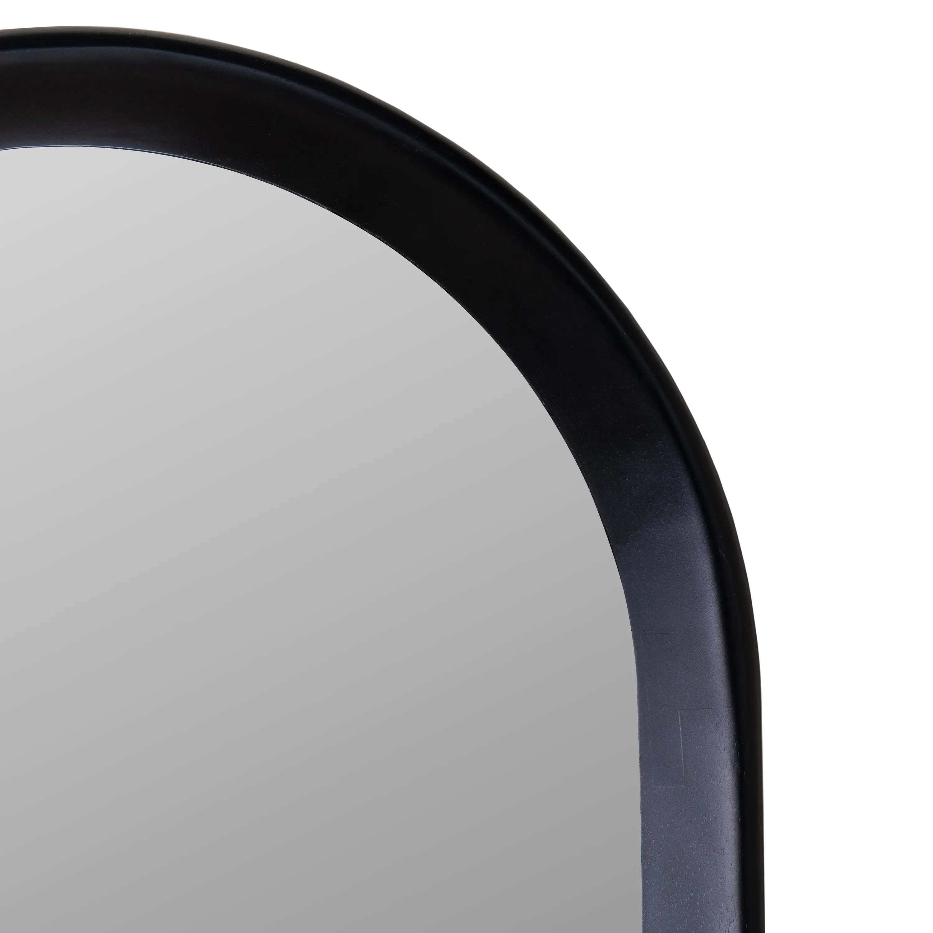 Marcia Oval Wall Mirror, Black 4 Marcia Oval Wall Mirror, Black