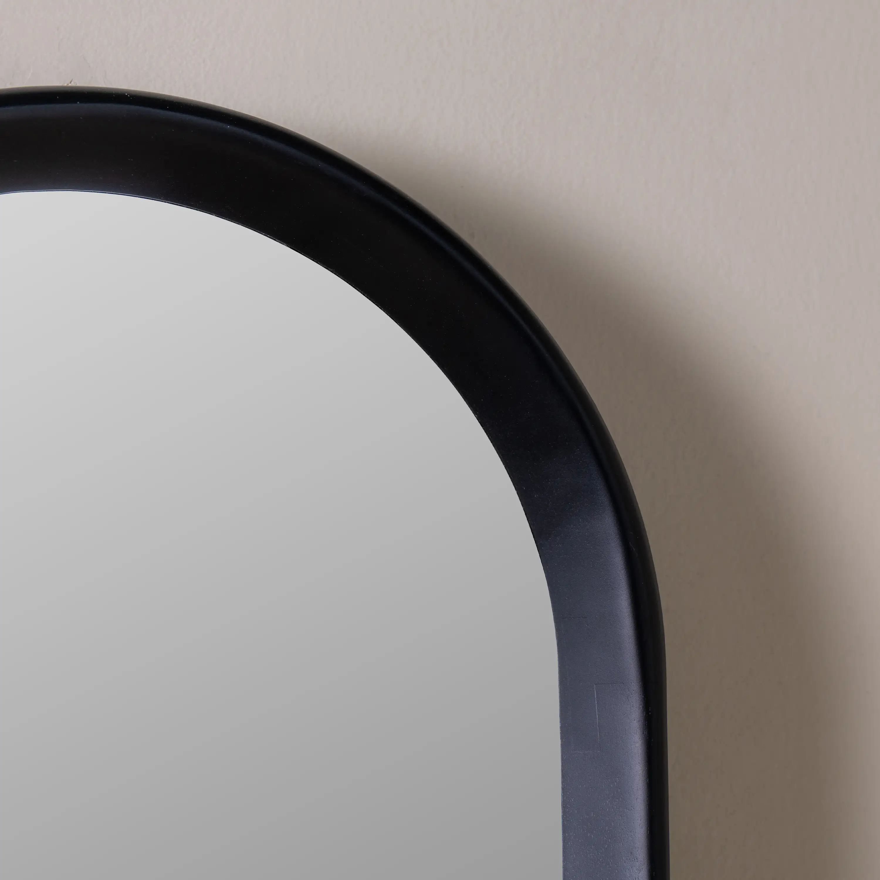 Marcia Oval Wall Mirror, Black 8 Marcia Oval Wall Mirror, Black