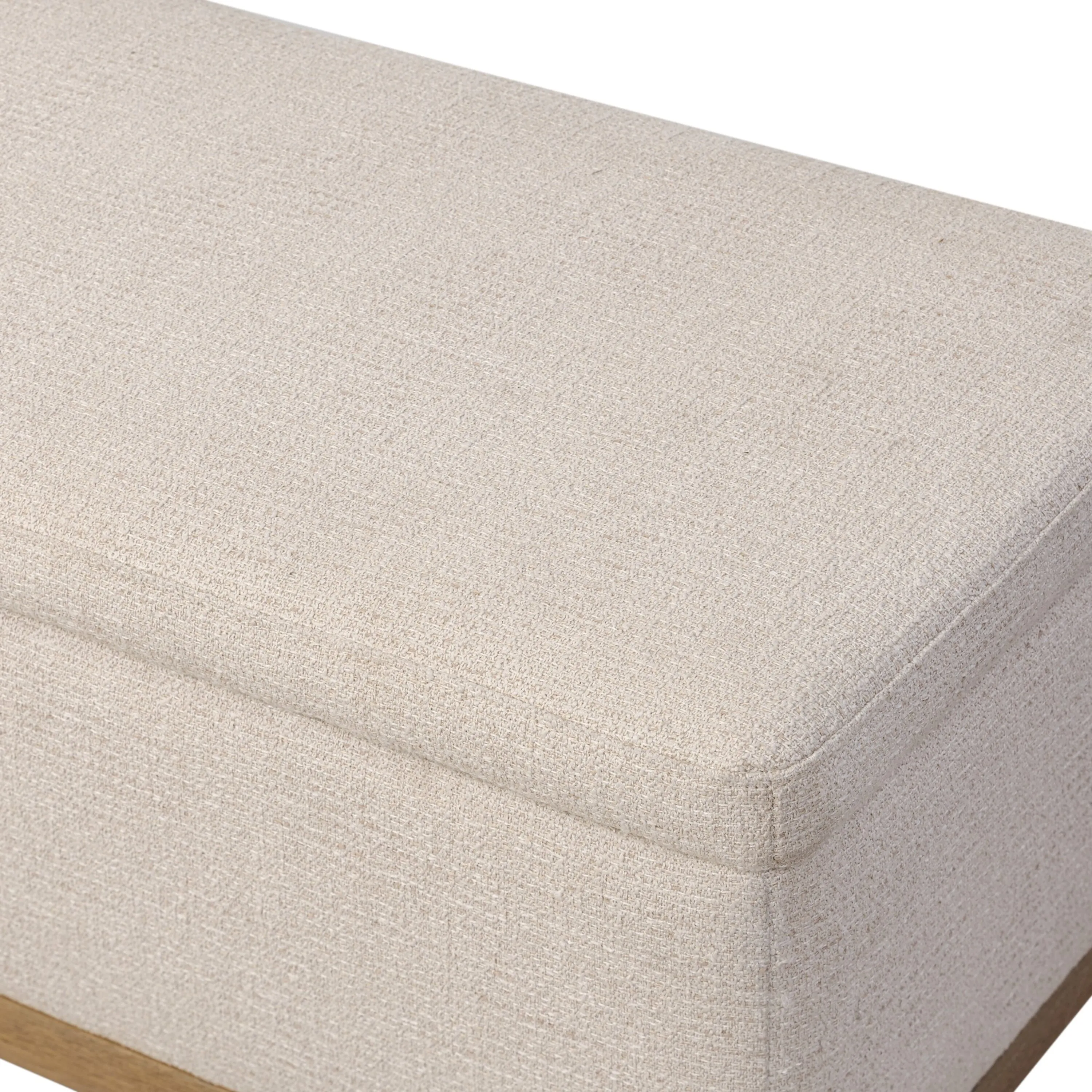 Amberhill Storage Bench, Performance Hampton Cream 3 Amberhill Storage Bench, Performance Hampton Cream