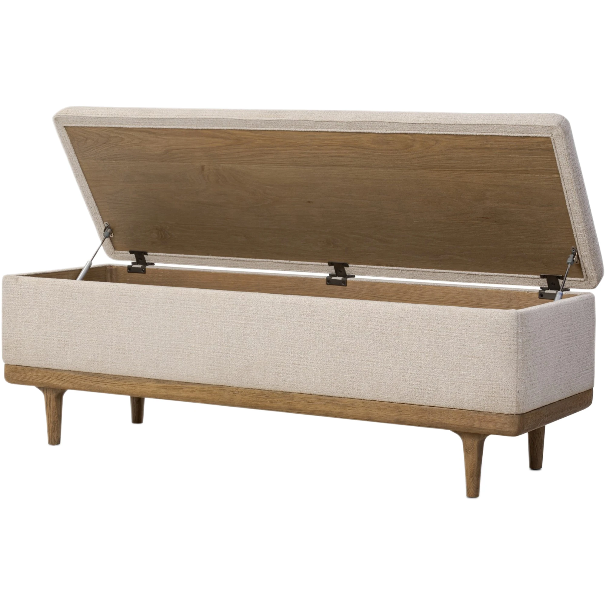 Amberhill Storage Bench, Performance Hampton Cream 5 Amberhill Storage Bench, Performance Hampton Cream
