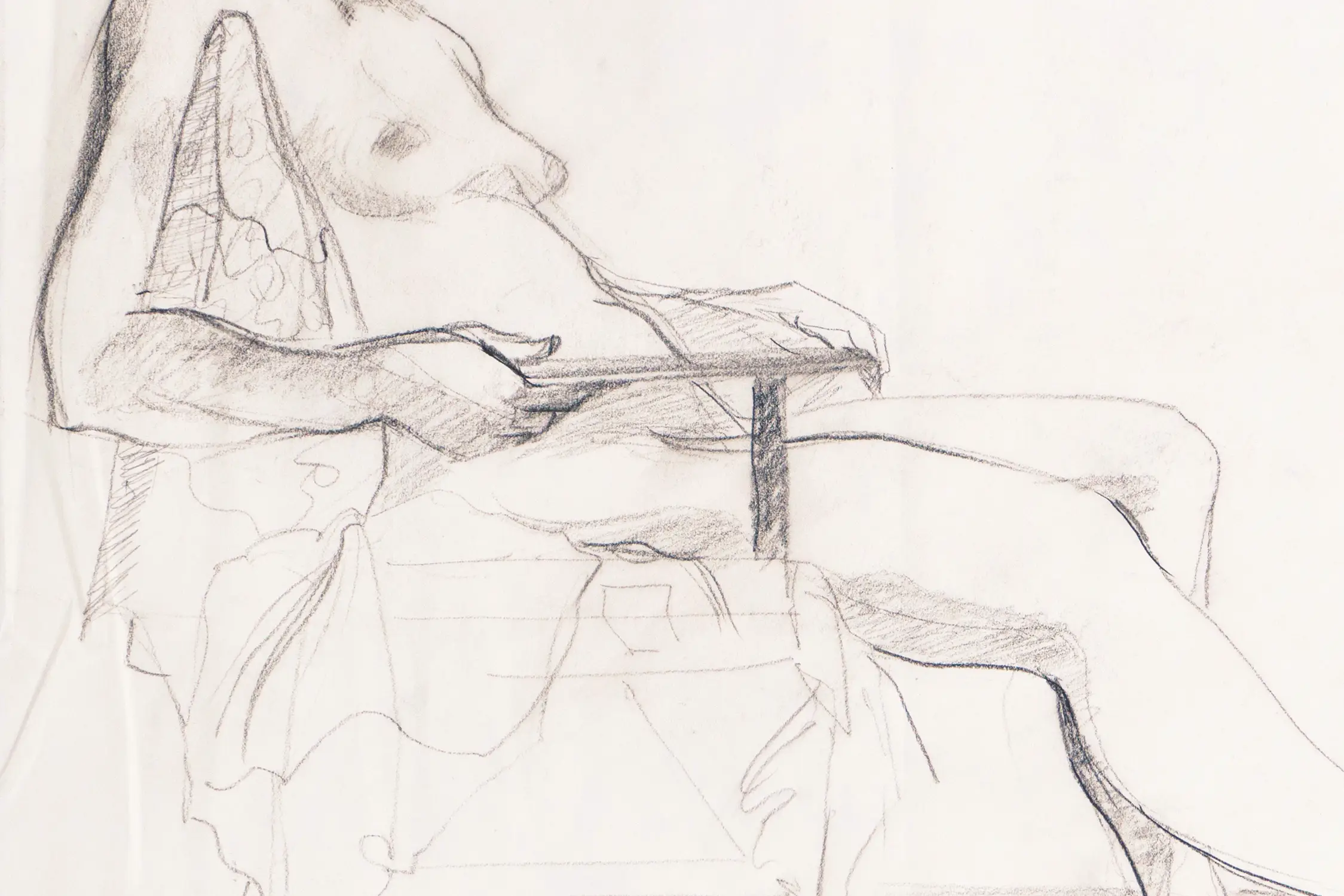 Seated Nude by Michael Decker 3 Seated Nude by Michael Decker