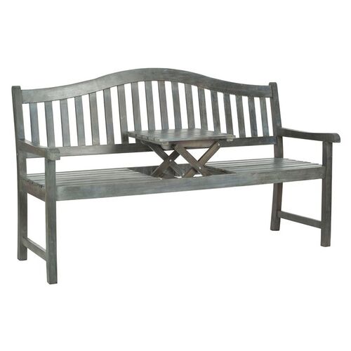 Putnam Bench, Light Gray 3 Putnam Bench, Light Gray