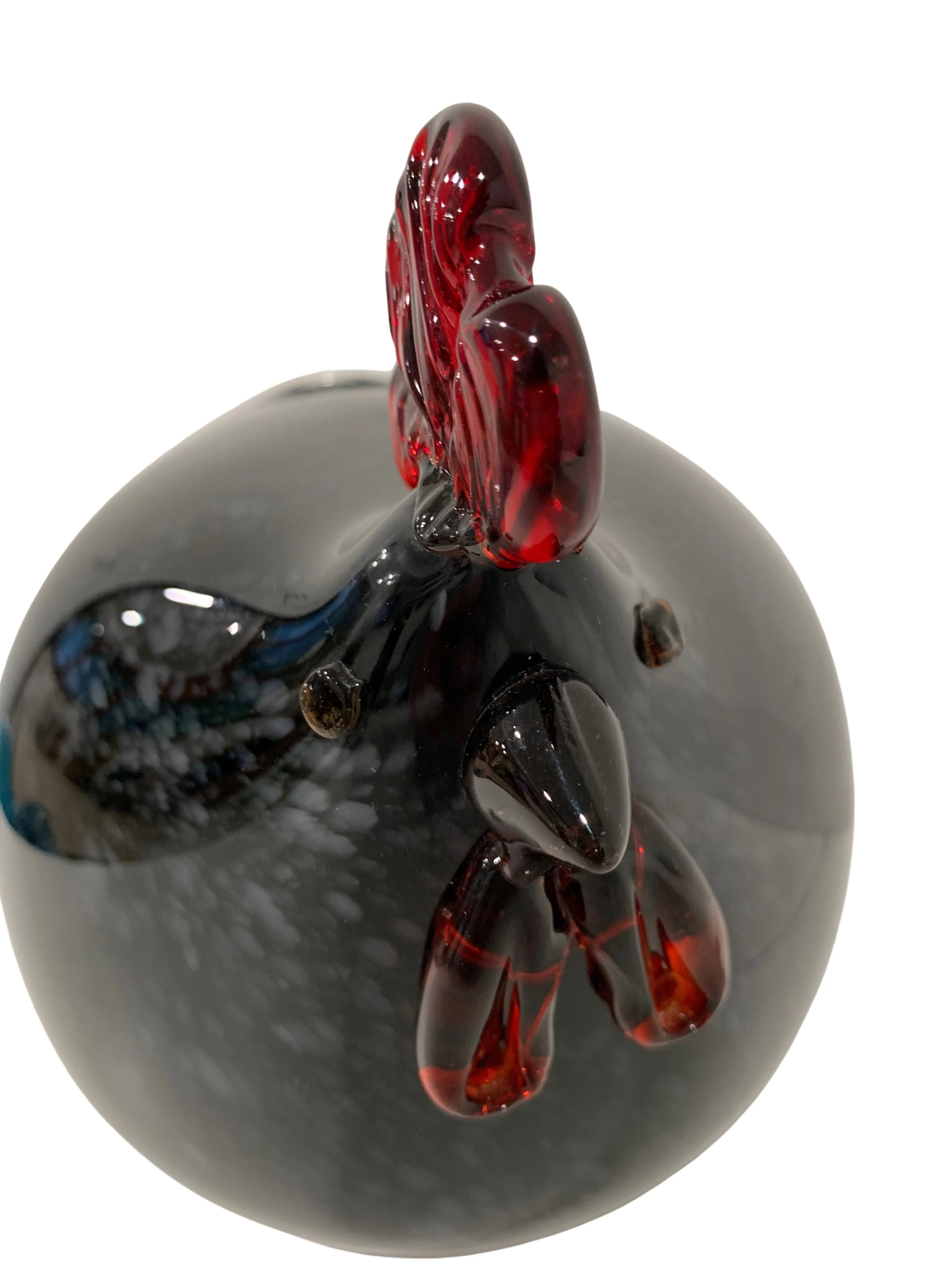 Hand-Blown Glass Chicken 4 Hand-Blown Glass Chicken