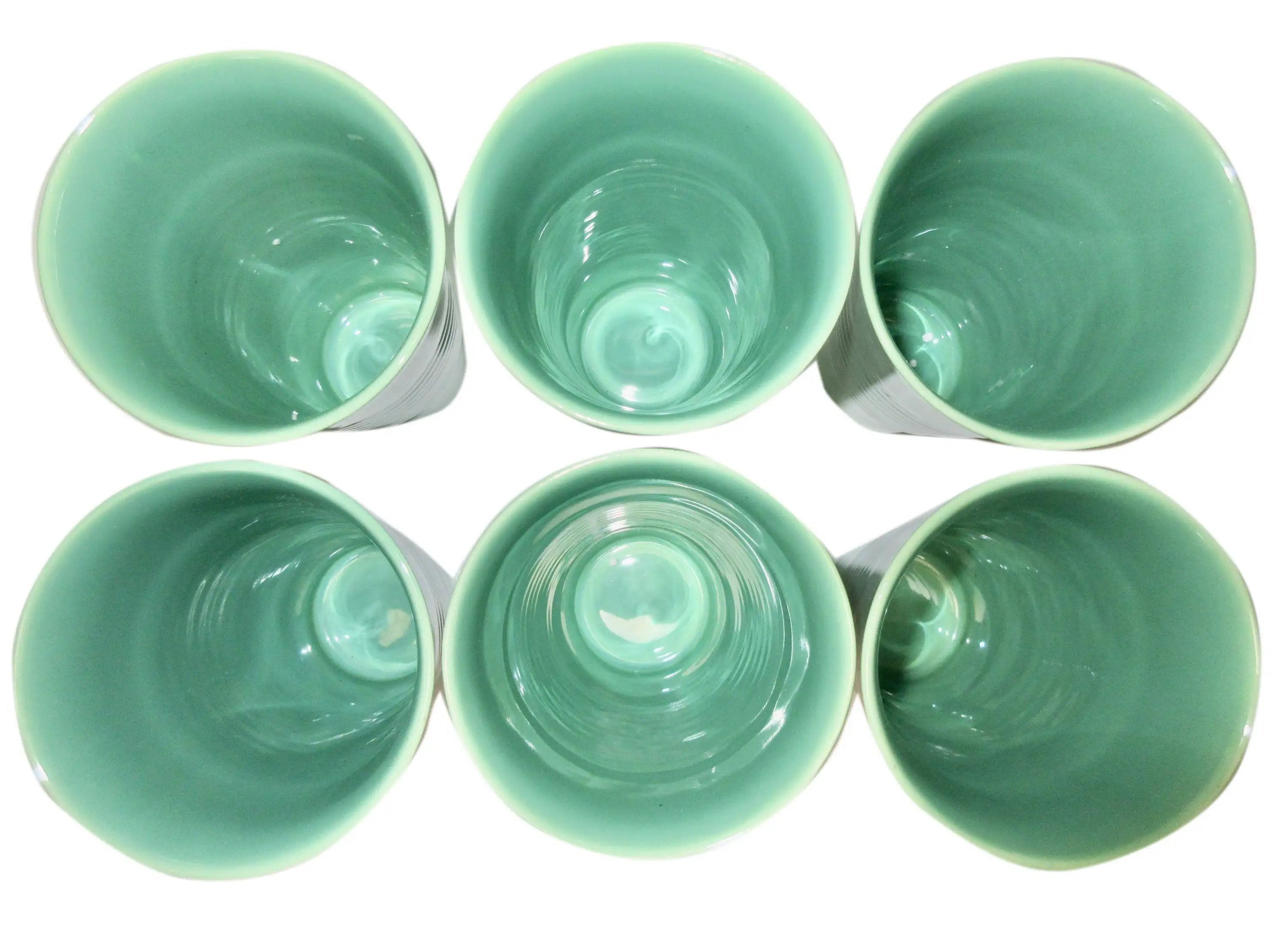 1930s Gladding McBean Iced Tea Glasses-6 3 1930s Gladding McBean Iced Tea Glasses-6