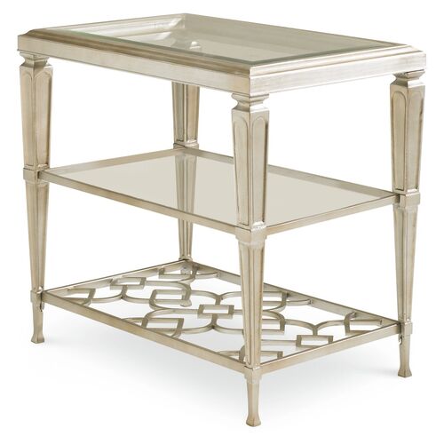 Social Side Table, Silver 1 Social Side Table, Silver