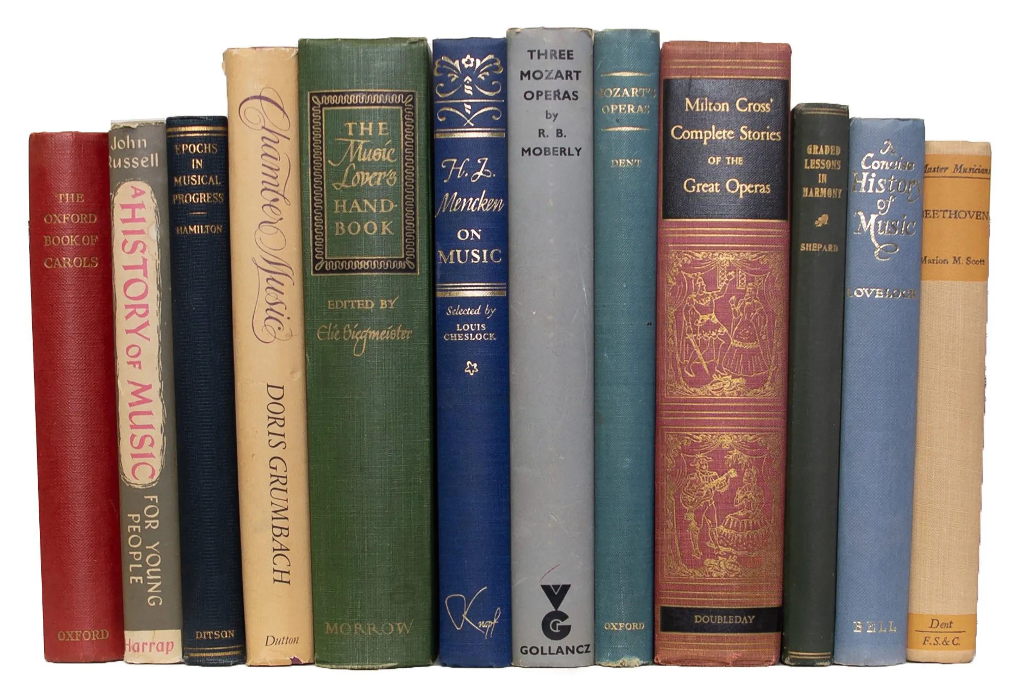 Vintage Coffee Book Stack, Music 2 Vintage Coffee Book Stack, Music