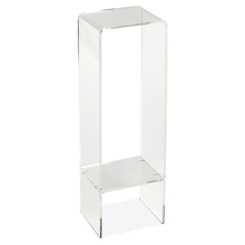 Milly Acrylic Side Table, Clear 1 Milly Acrylic Side Table, Clear