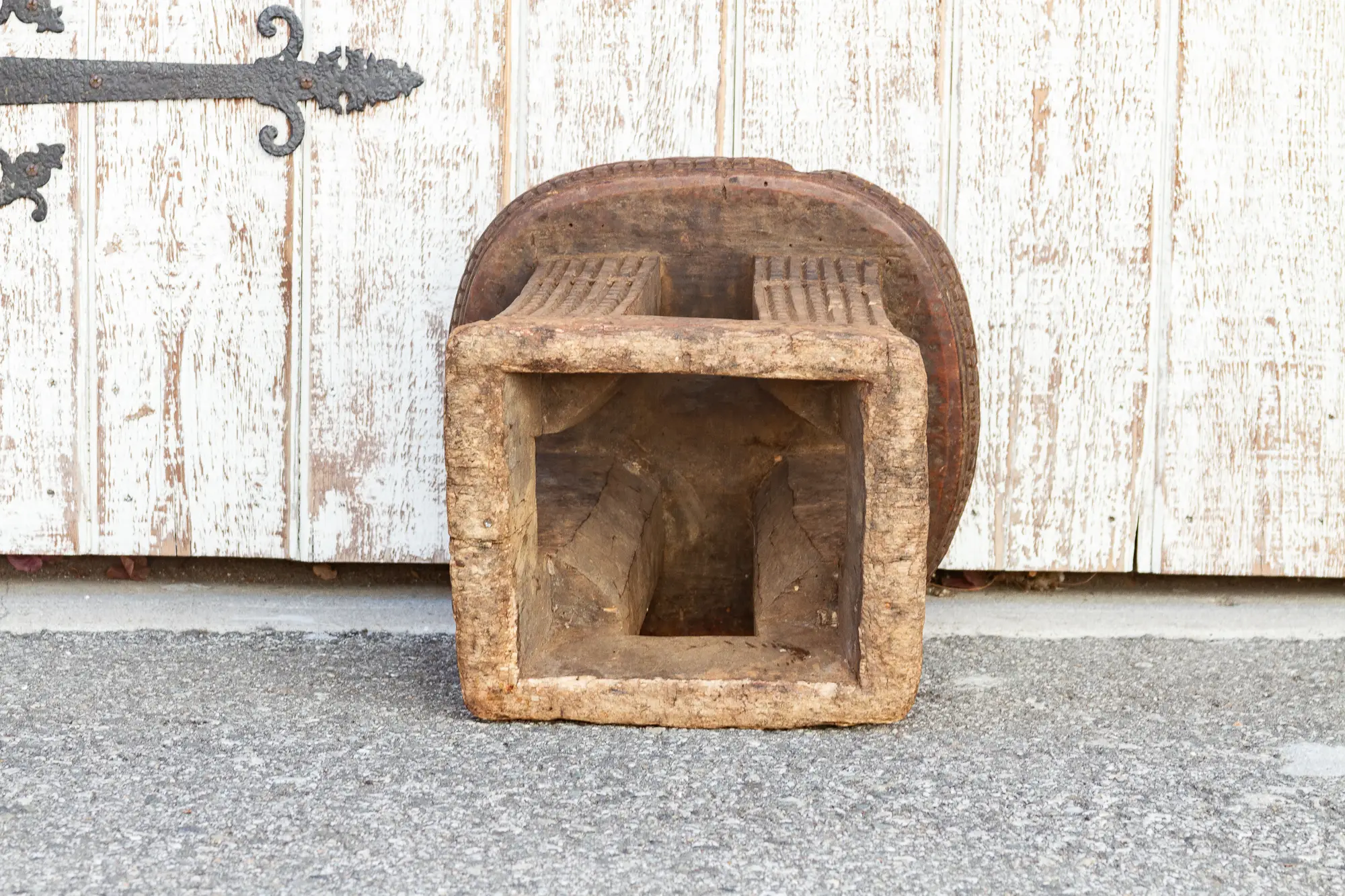 Antique Carved Primitive African Stool 7 Antique Carved Primitive African Stool