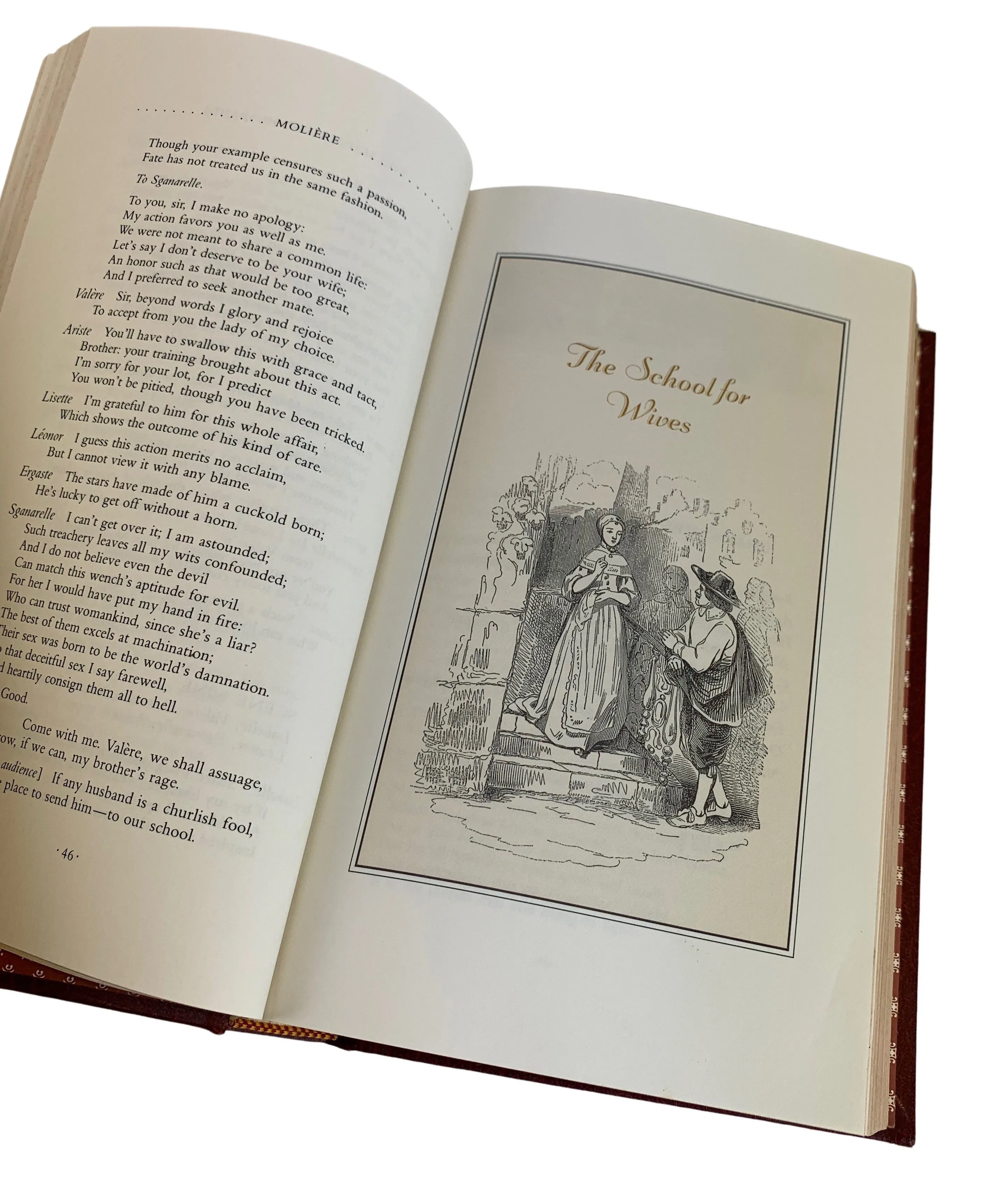 Moliere's Comedies from Franklin Library 4 Moliere's Comedies from Franklin Library