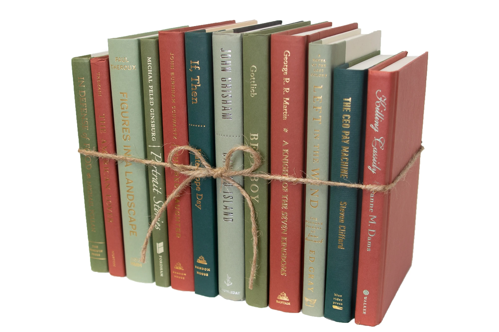 1-Foot Decorative Book Bundle, Autumn Pine 1 1-Foot Decorative Book Bundle, Autumn Pine
