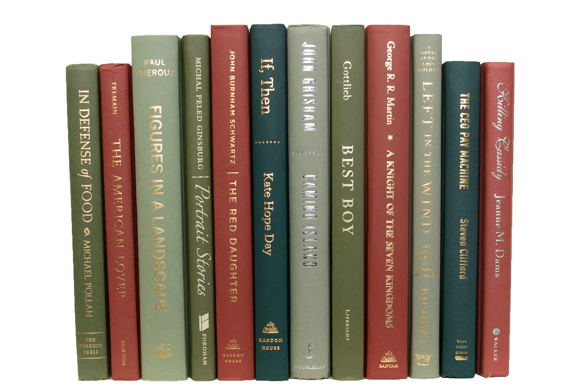 1-Foot Decorative Book Bundle, Autumn Pine 3 1-Foot Decorative Book Bundle, Autumn Pine