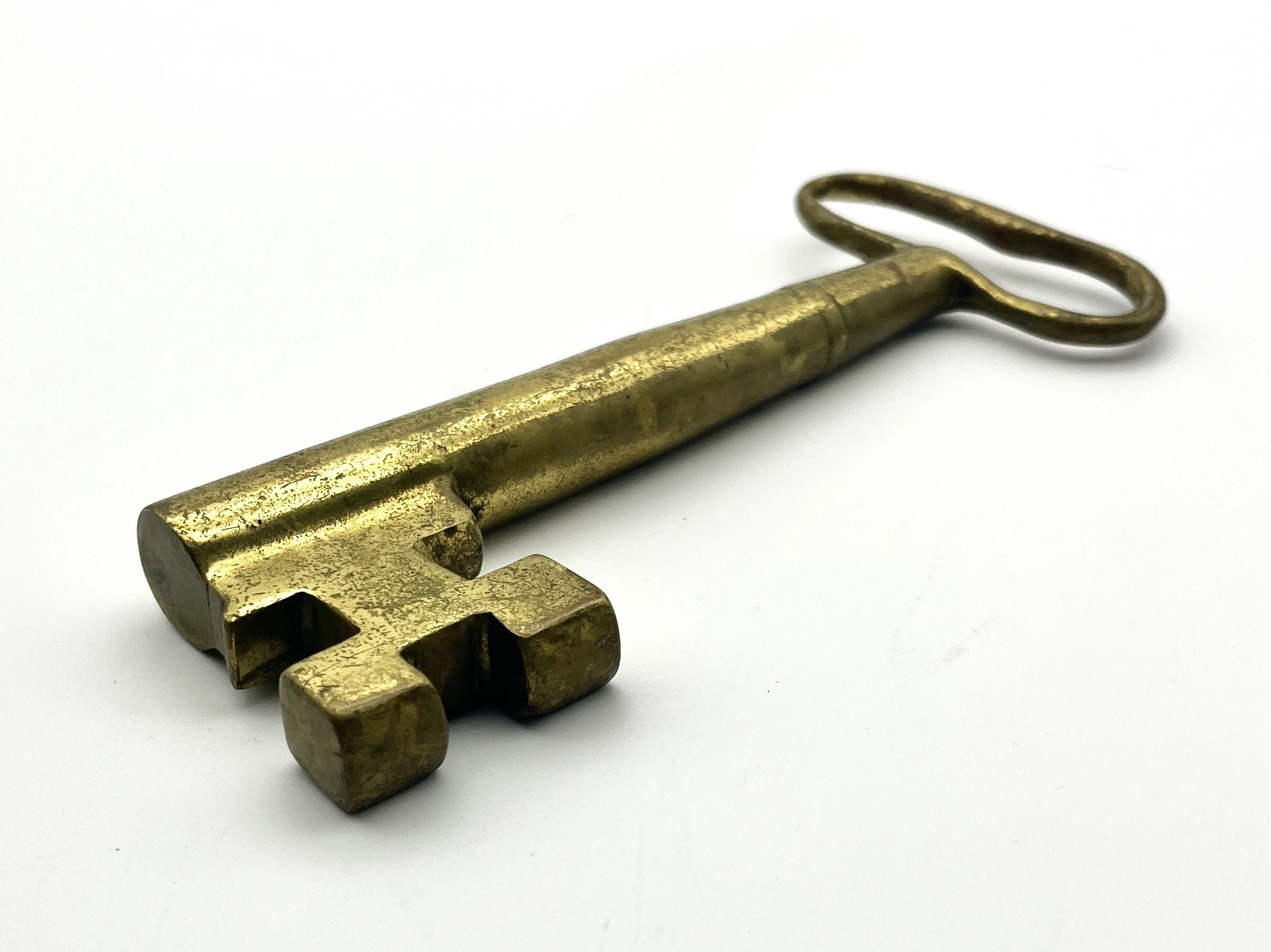 Solid Brass Oversize Antique Key 6 Solid Brass Oversize Antique Key