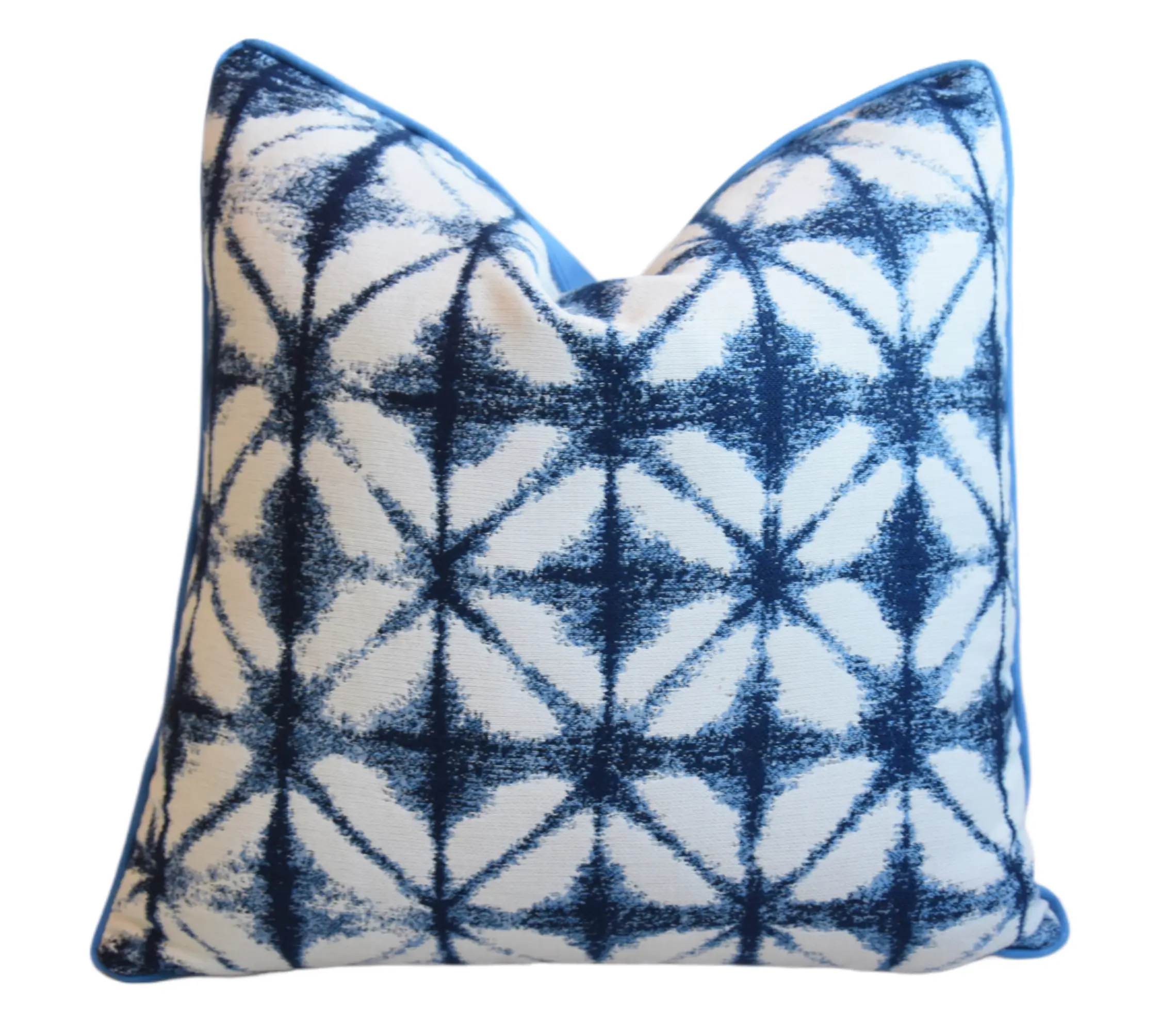 Contemporary Blue & White Pillow 6 Contemporary Blue & White Pillow