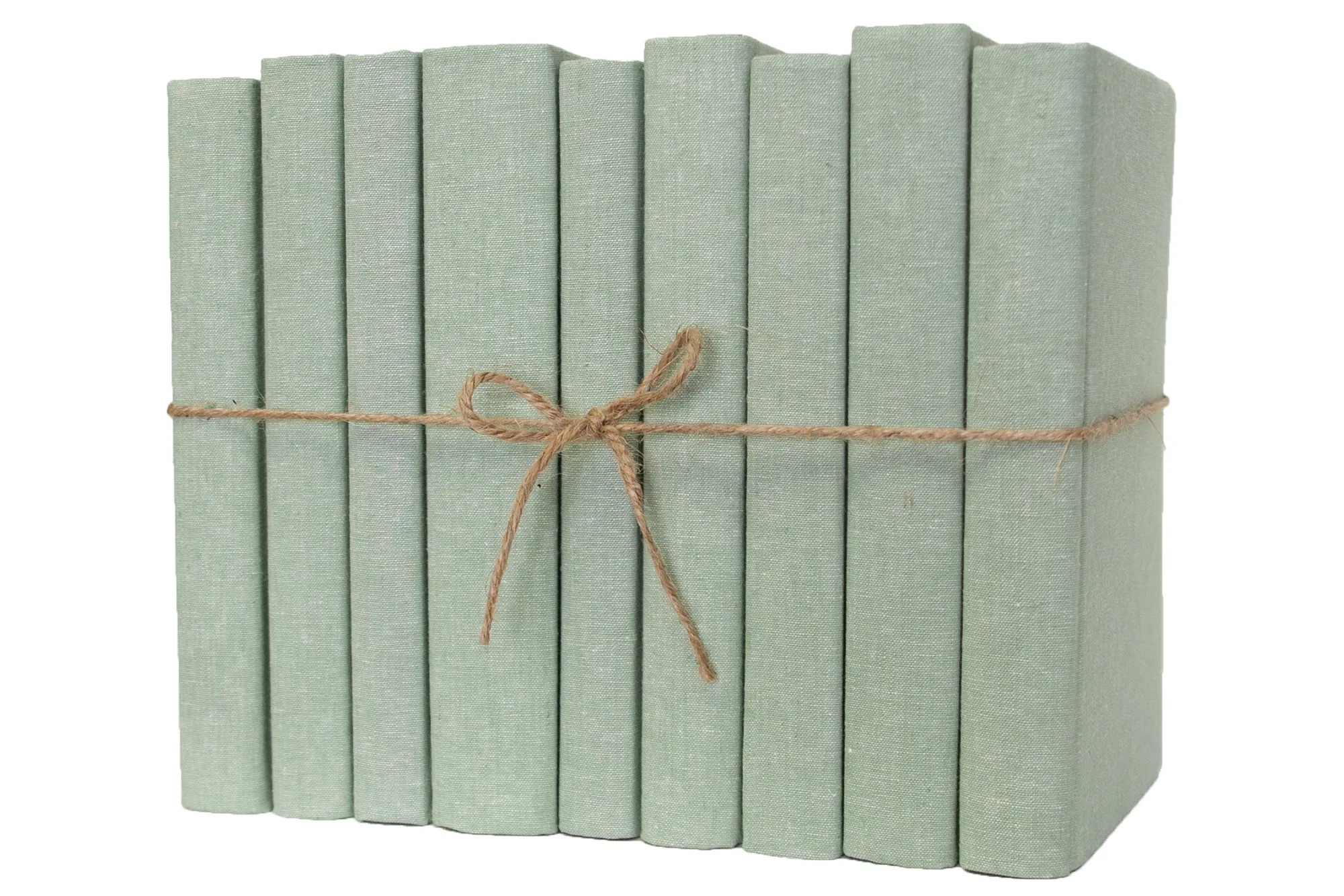 1-Foot Modern Linen Book Bundle, Sage 1 1-Foot Modern Linen Book Bundle, Sage