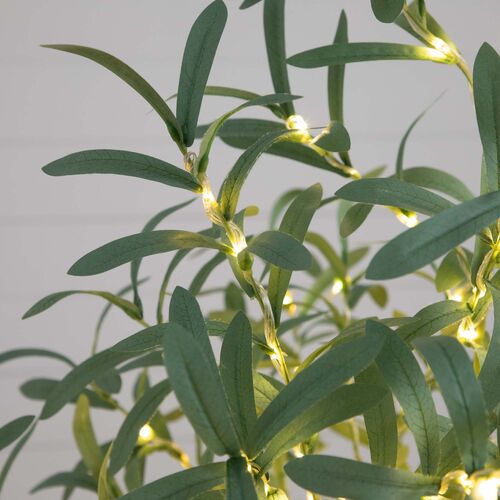 5ft. Lighted Artificial Olive Tree 4 5ft. Lighted Artificial Olive Tree