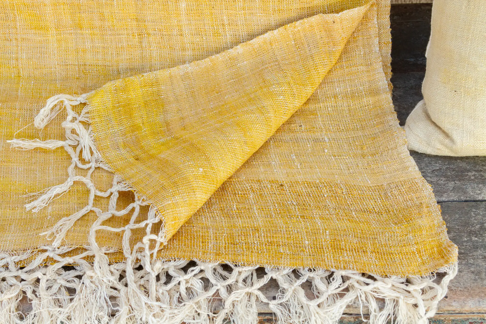 Lemon Burst Organic Silk Throw 4 Lemon Burst Organic Silk Throw