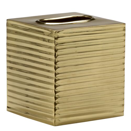 Carson Ribbed Tissue Box