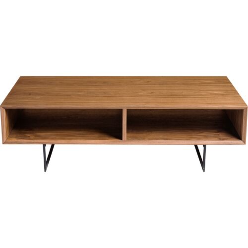 Rey Rectangular Coffee Table, Walnut 2 Rey Rectangular Coffee Table, Walnut